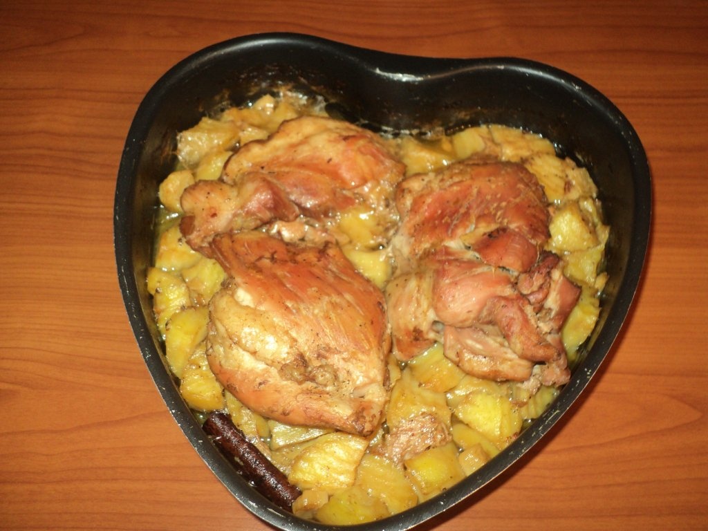 Friptura din pulpa dezosata de curcan