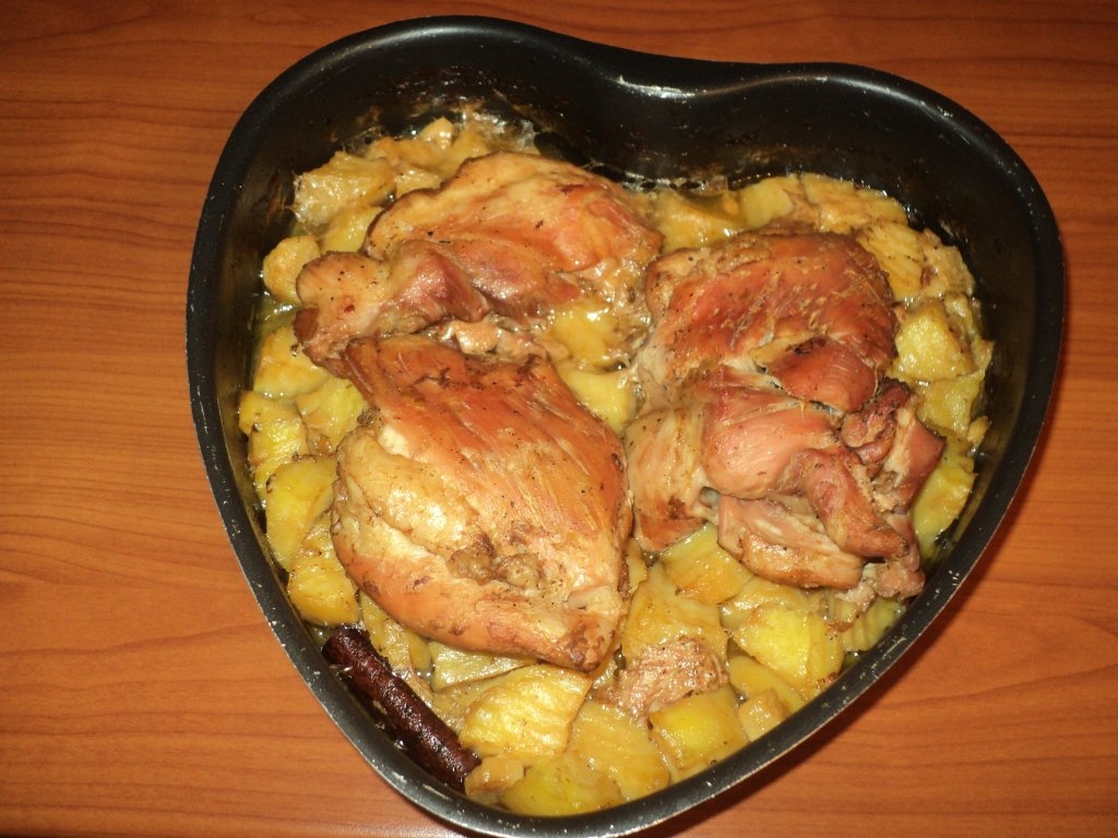 Friptura din pulpa dezosata de curcan