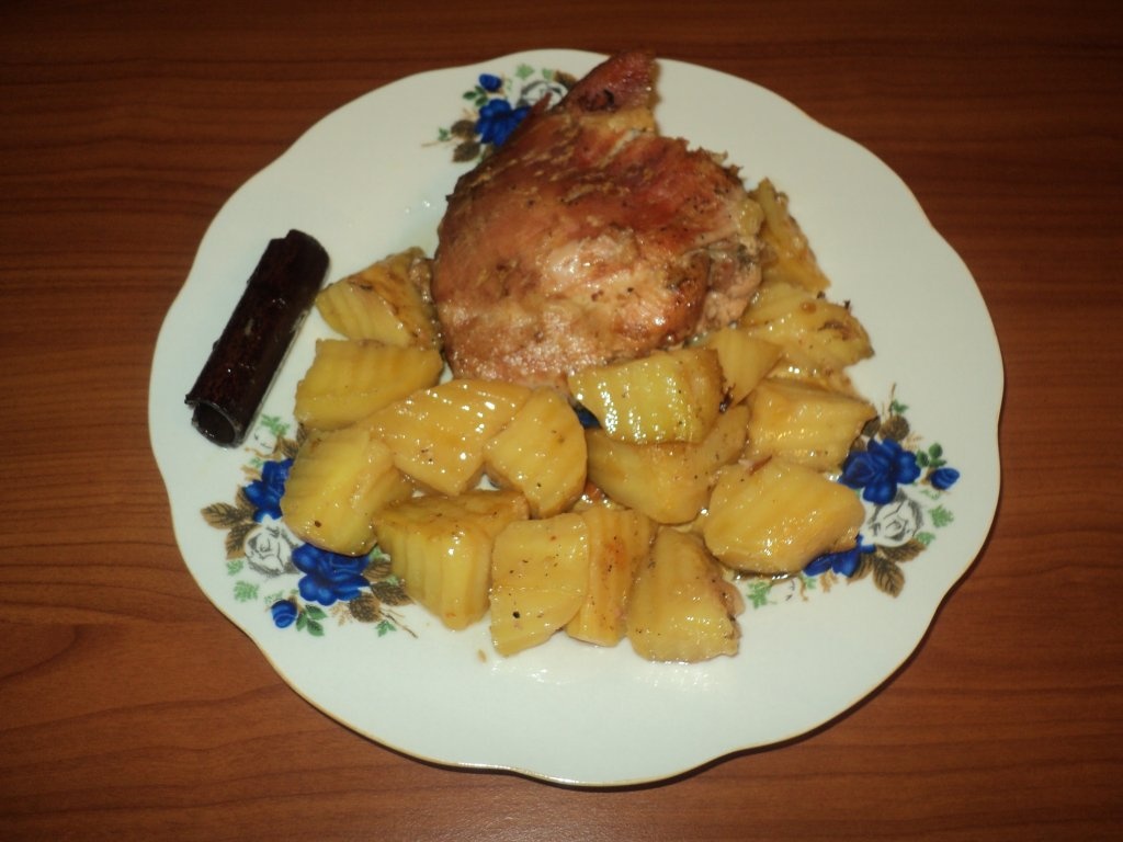 Friptura din pulpa dezosata de curcan