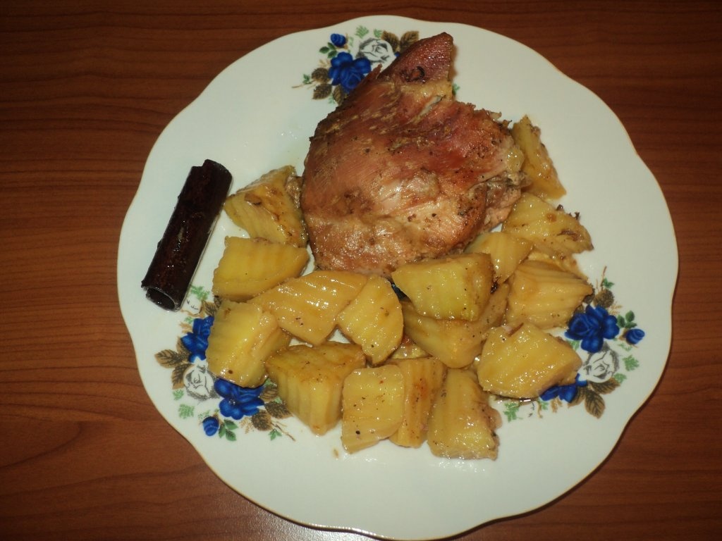 Friptura din pulpa dezosata de curcan