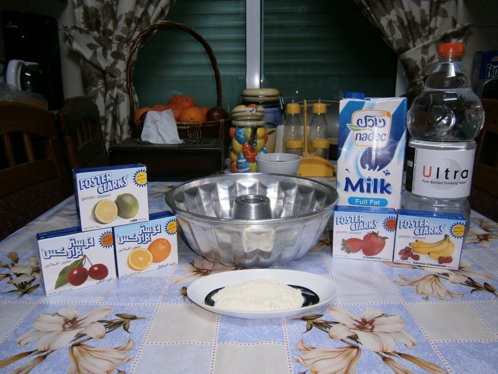 Desert"Curcubeu" de jeleu