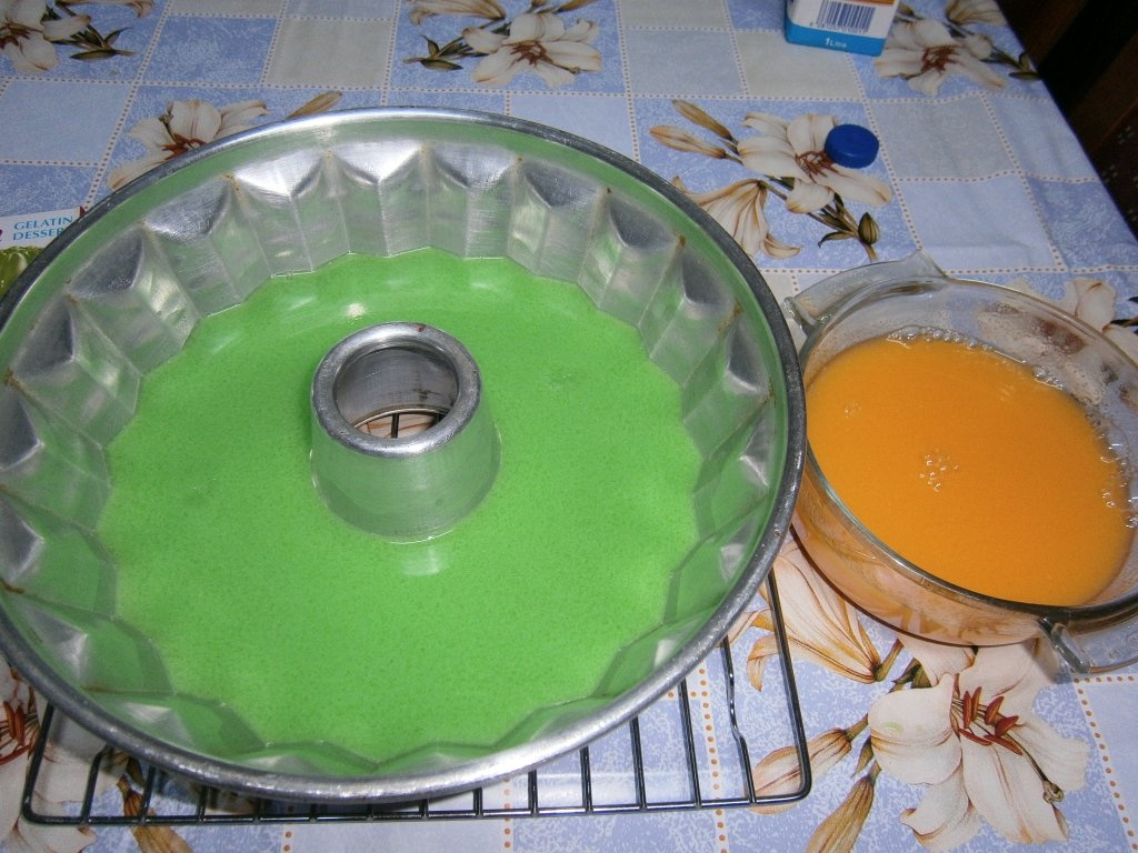 Desert"Curcubeu" de jeleu