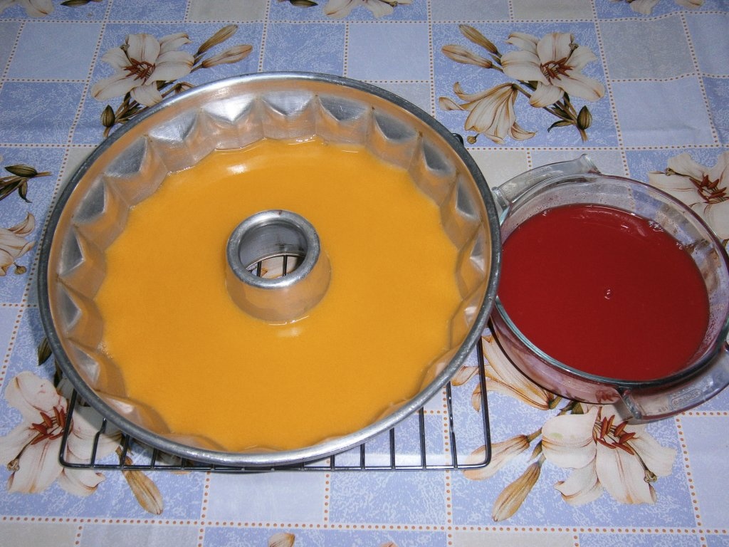 Desert"Curcubeu" de jeleu