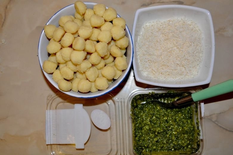Gnocchi cu pesto genovez