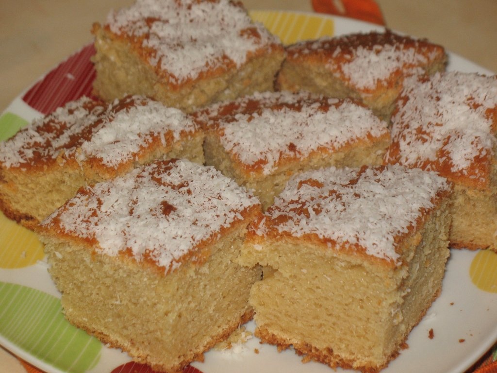 Prajitura cu lapte de cocos