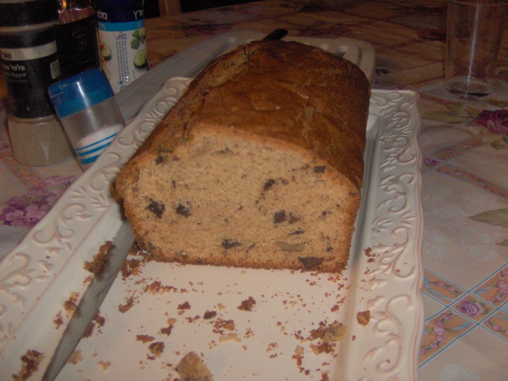 Chec cu banane si ciocolata