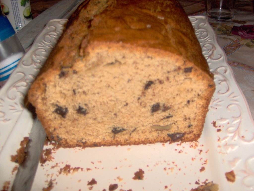 Chec cu banane si ciocolata