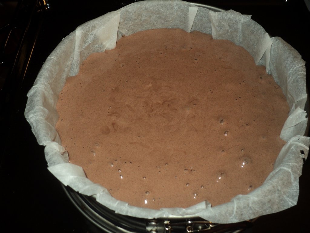 Tort cu crema de nuca si ness