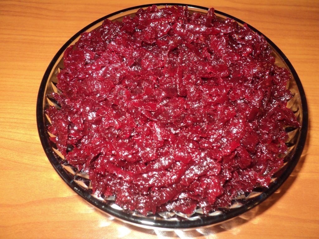 Salata de sfecla rosie
