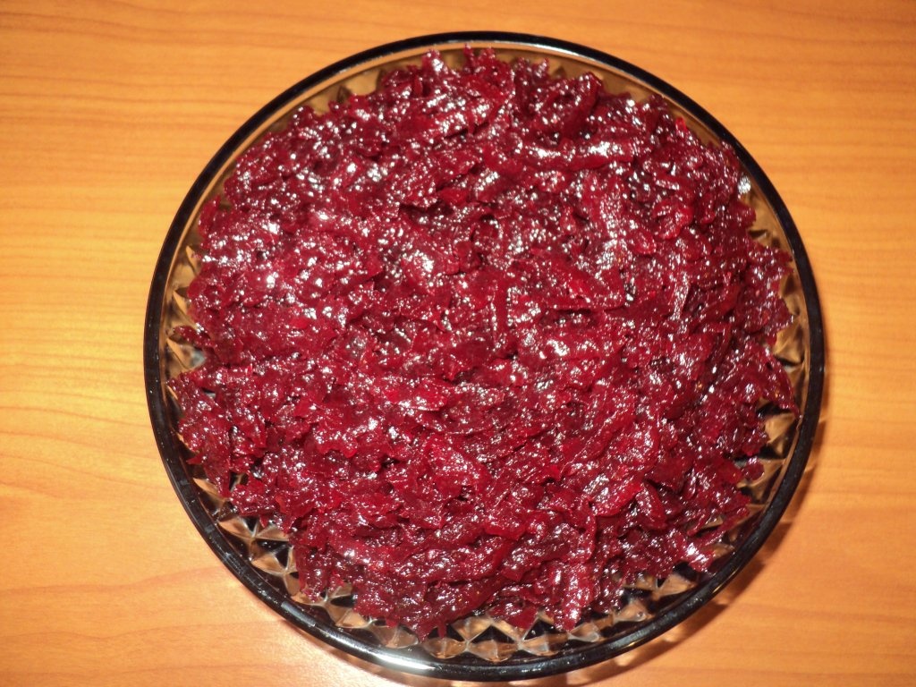 Salata de sfecla rosie