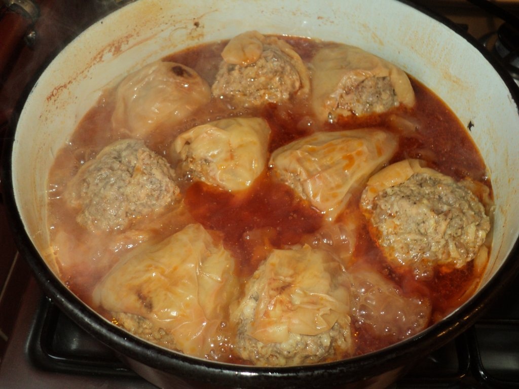 Ardei umpluti cu carne de porc