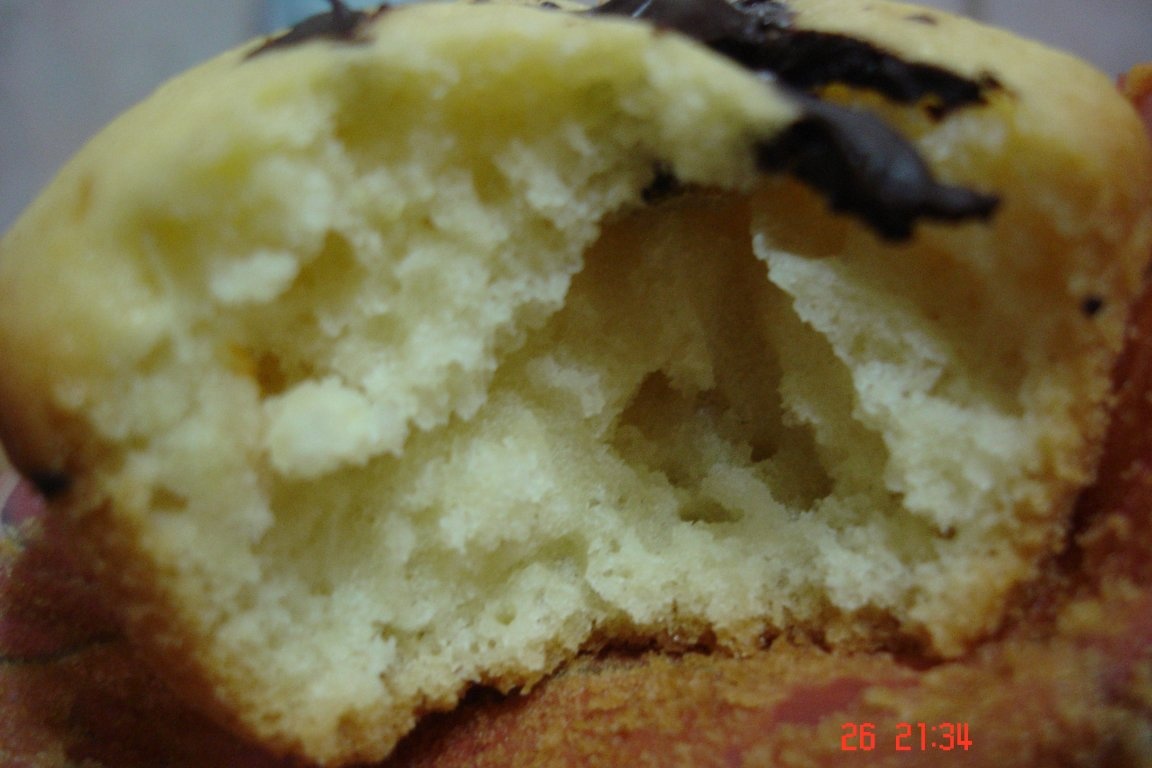 Muffins cu fulgi de ciocolata