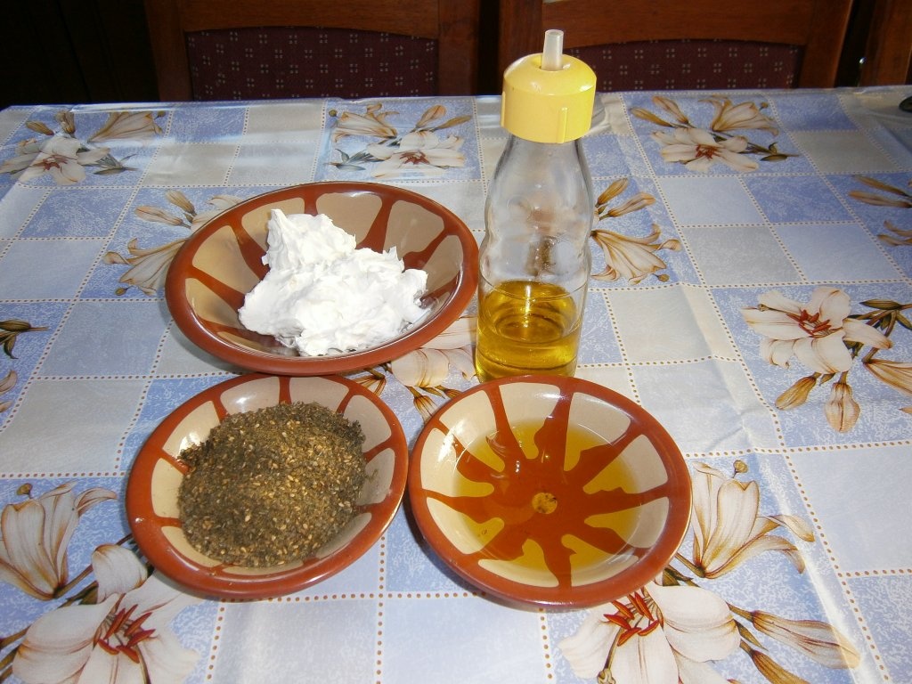 "Labaneh" cu za'atar