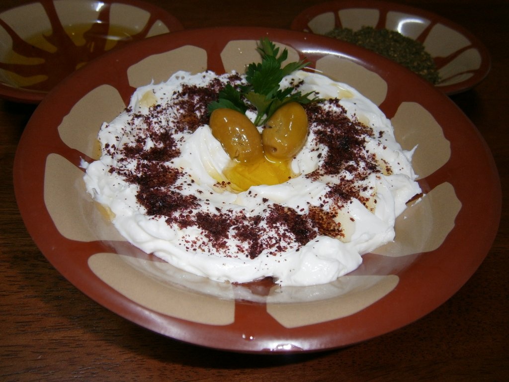 "Labaneh" cu sumac