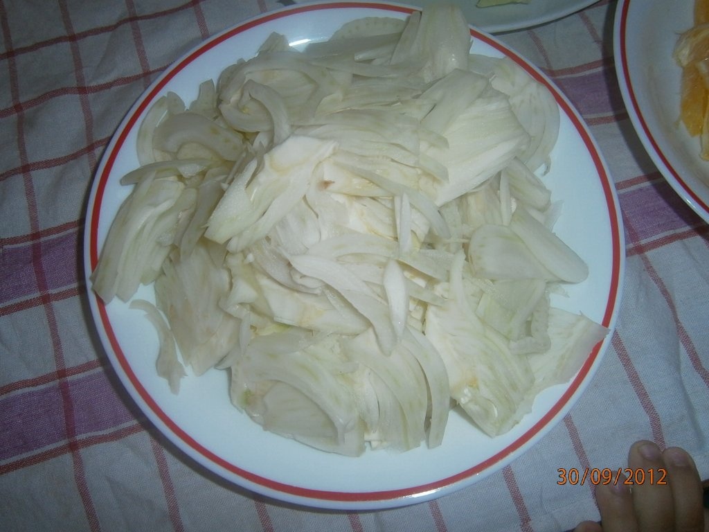 Salata cu finocchio si portocale