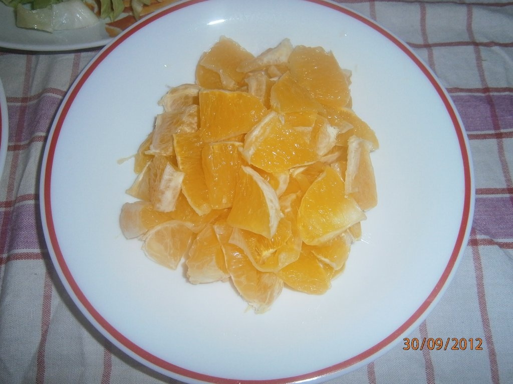 Salata cu finocchio si portocale