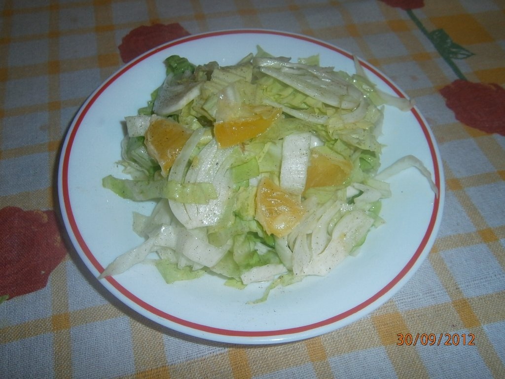 Salata cu finocchio si portocale