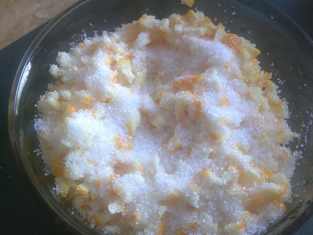 Dulceata de coaja de portocale