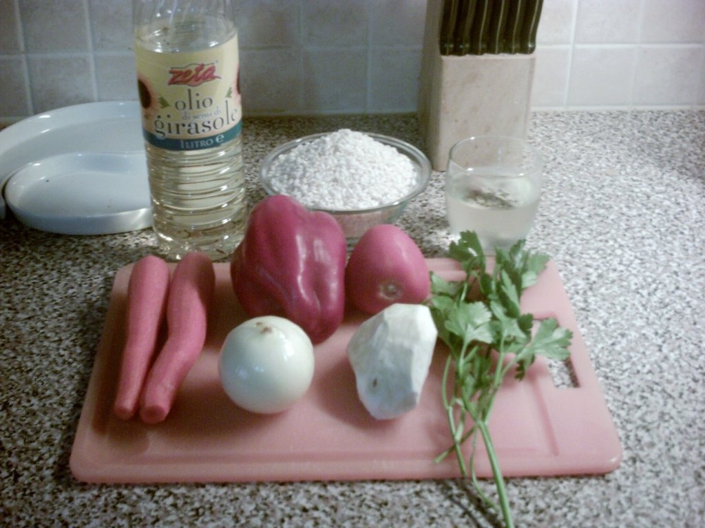 Pilaf de orez cu legume