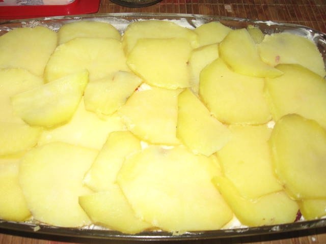 Cartofi taranesti la cuptor - reteta casei