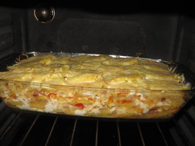 Cartofi taranesti la cuptor - reteta casei