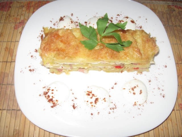 Cartofi taranesti la cuptor - reteta casei