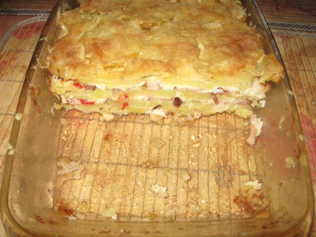 Cartofi taranesti la cuptor - reteta casei