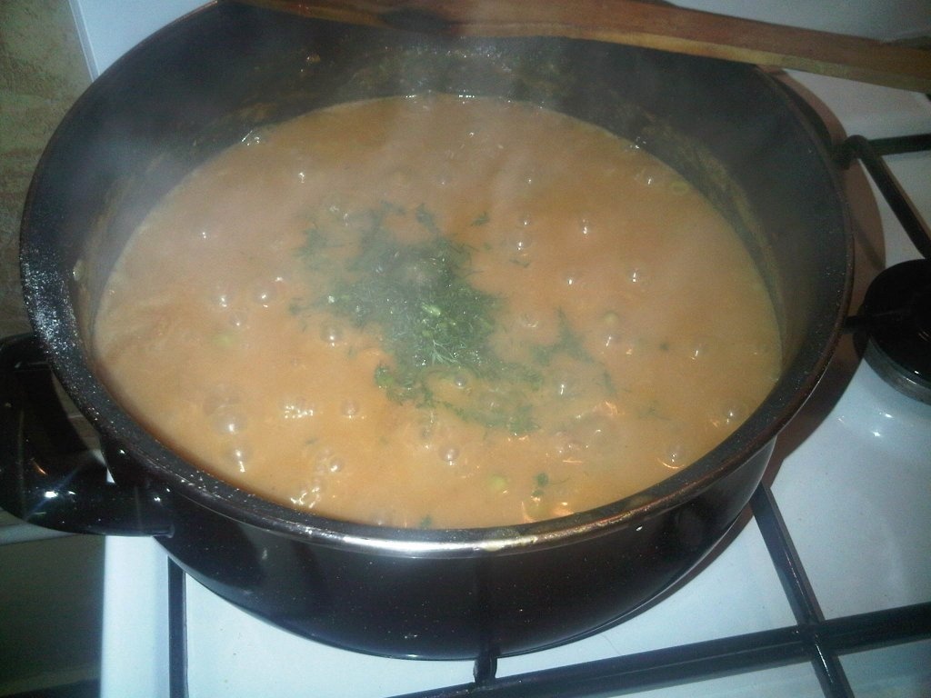 Mancare de mazare cu vita