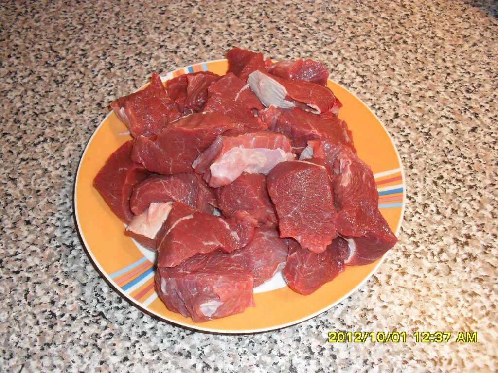 Mazare bob cu carne de vita
