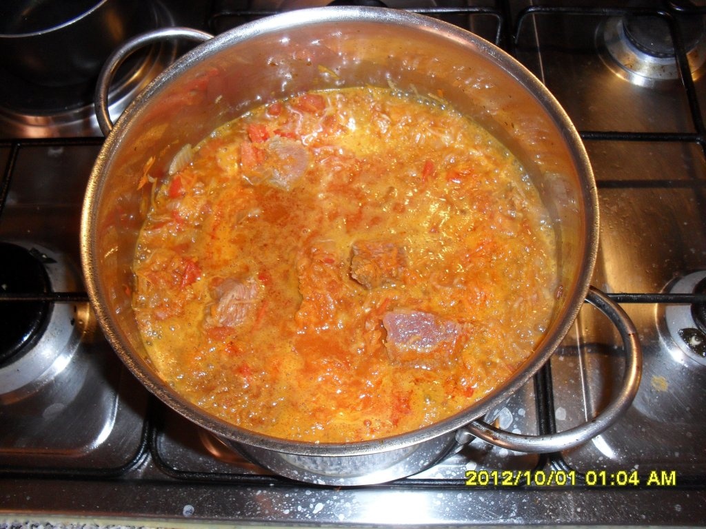 Mazare bob cu carne de vita