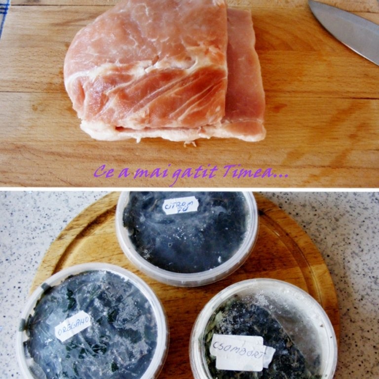 Rulada de porc cu carnat afumat