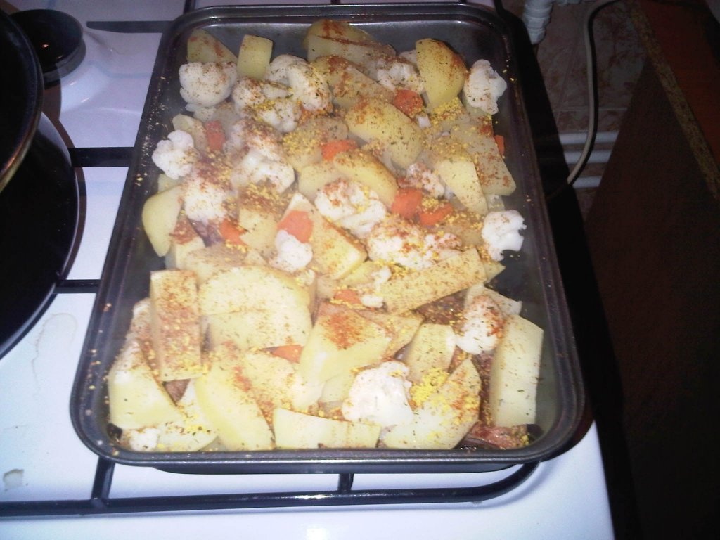 Cotlet de berbecut la cuptor