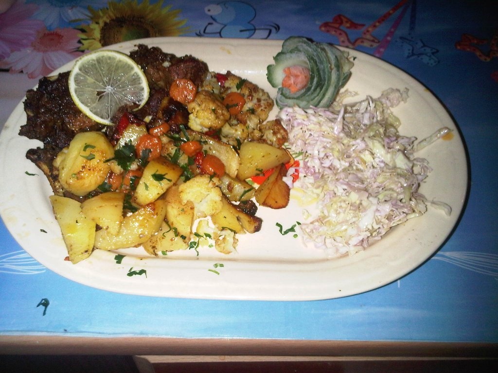 Cotlet de berbecut la cuptor