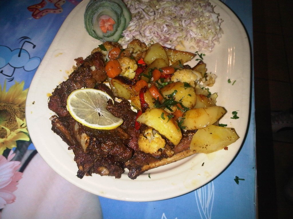 Cotlet de berbecut la cuptor