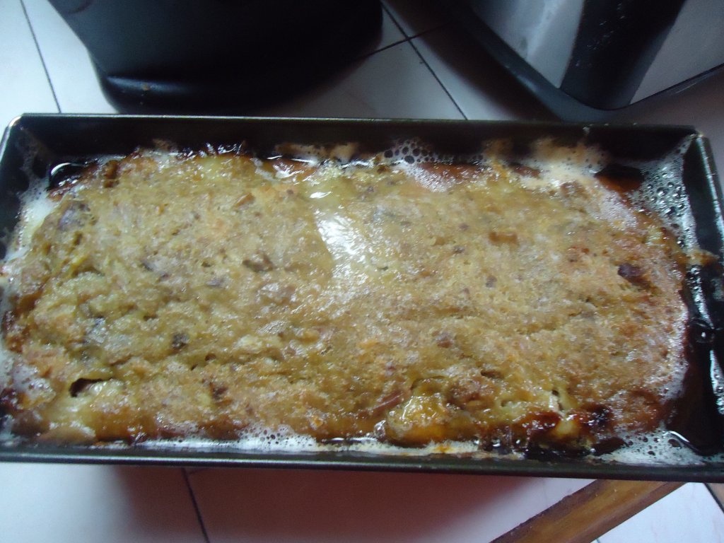 Rulada din ficatei de pui si paine