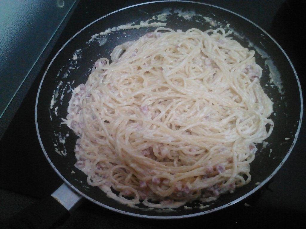 Spaghete carbonara reţetă in stilul meu