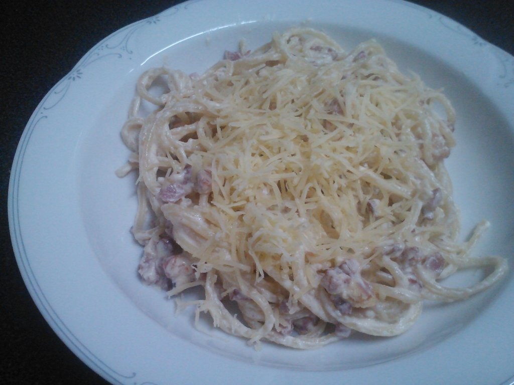 Spaghete carbonara reţetă in stilul meu
