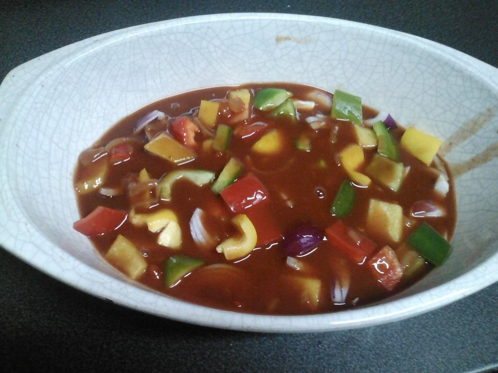 Muschi la cuptor in sos tiganesc