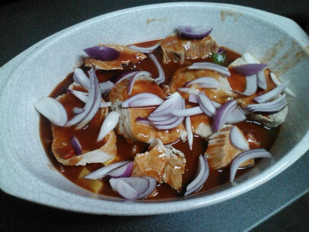 Muschi la cuptor in sos tiganesc