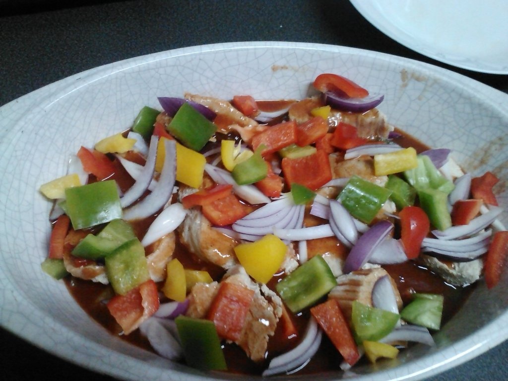 Muschi la cuptor in sos tiganesc