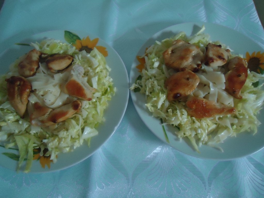 Piept de pui in cuib