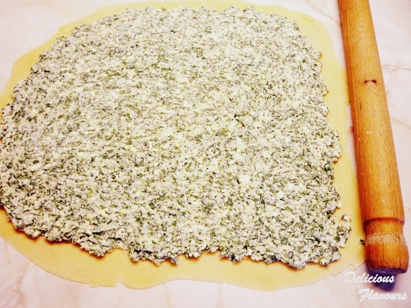 Rotolo di ricotta e spinaci