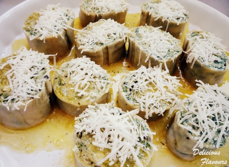 Rotolo di ricotta e spinaci