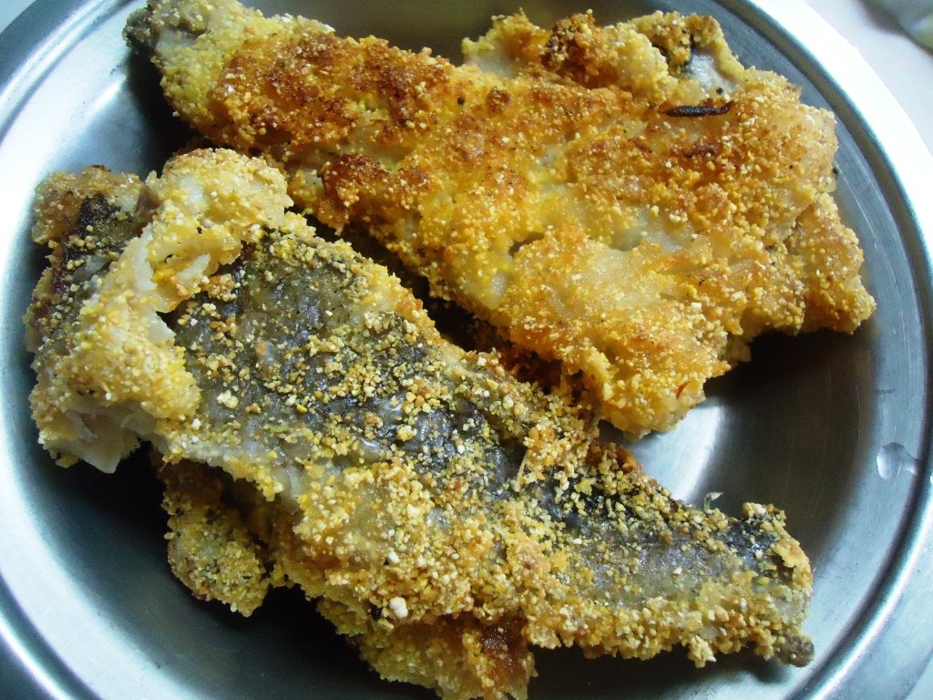 Merlucius in crusta de malai