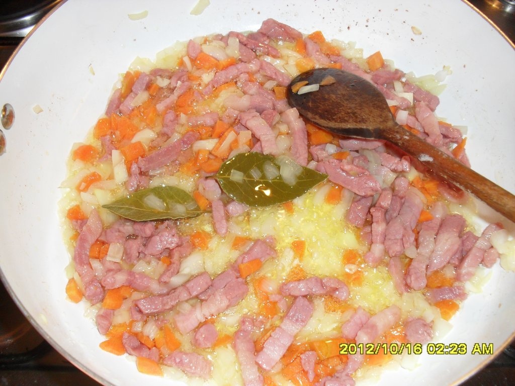 Pasta ai fagioli (Paste cu fasole)