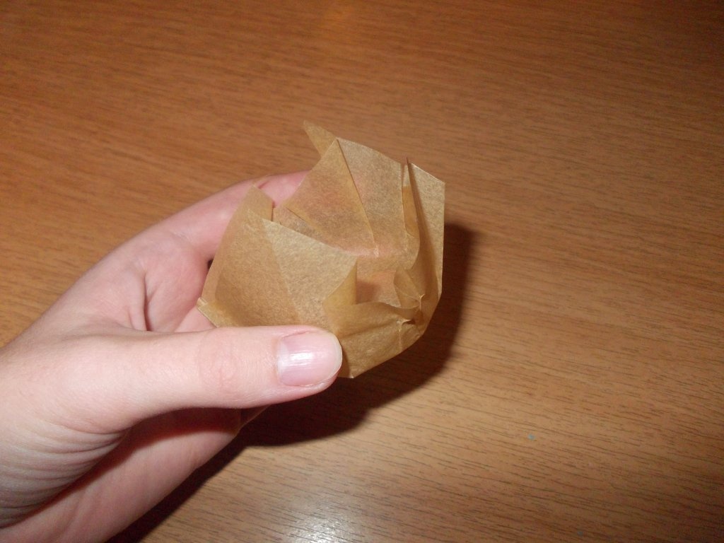 Briose (muffins) cu ciocolata cu forme homemade