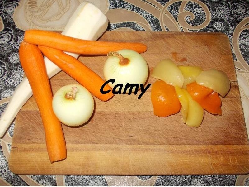 Ciorba de fasole boabe - de post