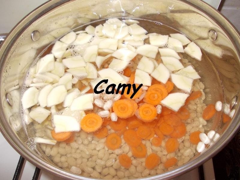 Ciorba de fasole boabe - de post