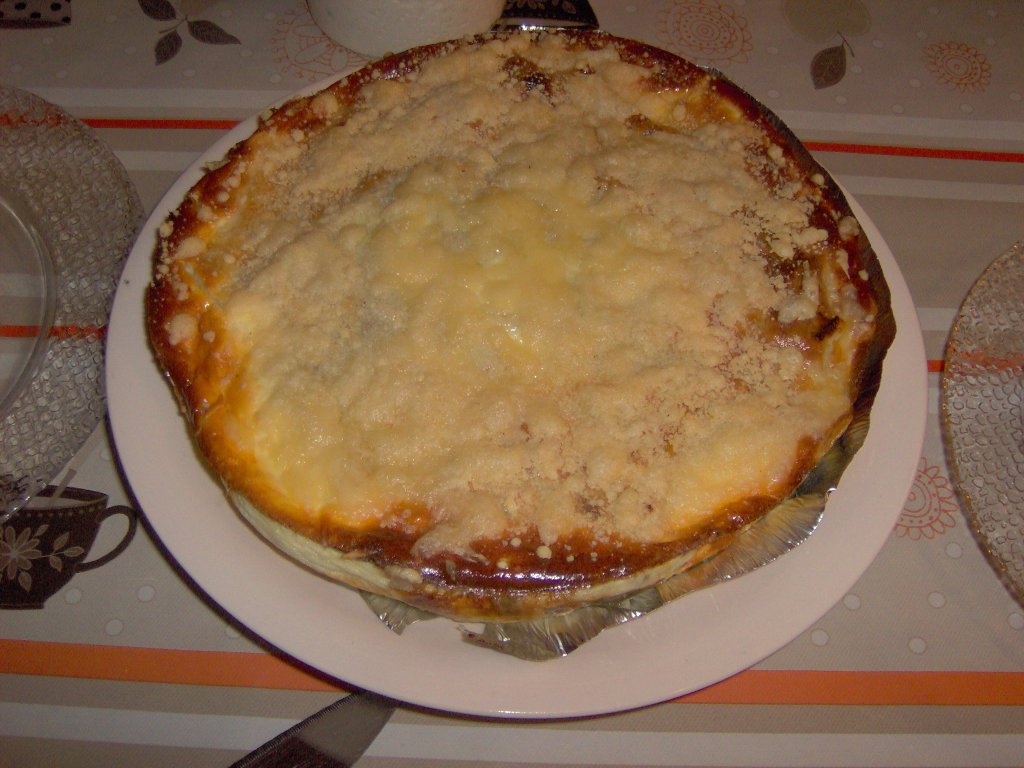 Budinca cu branza si ciuperci