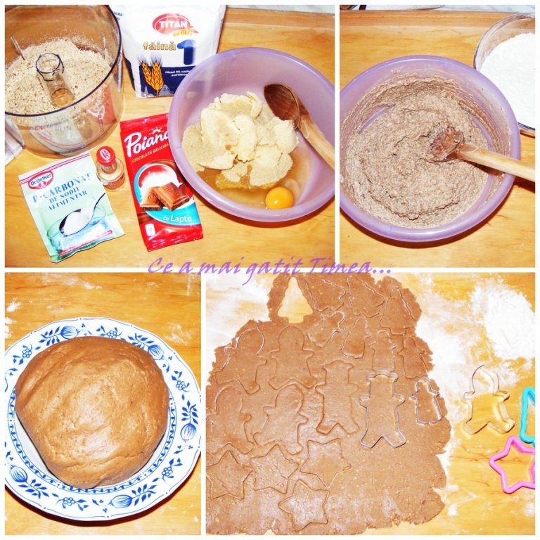 Biscuiti cu migdale si ciocolata